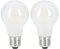 Xavax LED-Filament E27, 806lm ersetzt 60W, Glühlampe, warmweiß, matt, 2 Stück