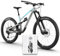 unleazhed Bike Protection BP01 S Frame e-Bike sons of Battery Black Matte | Pellicola protettiva telaio per mountain bike | Made in Germany | set di protezione telaio da 10 pezzi | estremamente