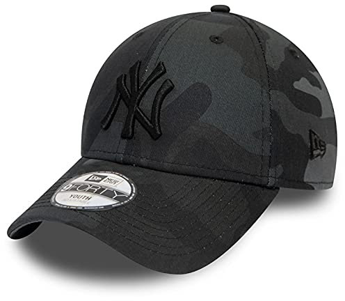 New Era Kinder 9Forty Cap MLB York Yankees #4155 - Child, 4-6 Jahre, NY Blackcamo