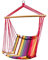 ZOLTA Hängematte 50x100cm - Indoor- und Outdoor- Hängeschaukel - Gartenzubehör - Camping Zubehör - Hängender Schaukelstuhl - Häng Hängematte - Hammock für Kinder und Erwachsene - Streifen mit Lila