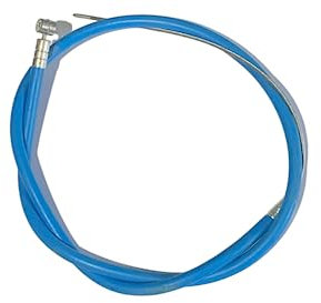 AARNAV Set completo di cavi freno anteriori e posteriori per BMX, MTB, esterno e interno, set completo di cavi freno per bicicletta (set di cavi anteriori blu)