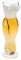 Sexy Bierglas - Weizenglas - Frauentorso Form - Glas 26 cm hoch - 0,5 Liter -/- 500 ml