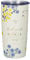 Christian Art Gifts Stainless Steel Scripture Tumbler Travel Mug for Women: Kind Words Bible Verse, Cute Bumble Bee, Double-wall Vacuum Insulated, Lid, Hot/Cold, Creamy White Multicolor Floral, 18oz.