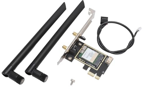 Elprico WiFi-Adapter, AW CB304NF RTL8821CE PCIe Wireless-Netzwerkkarte, 2,4 G 5 G Dualband Bluetooth 4.2 WiFi-Karte
