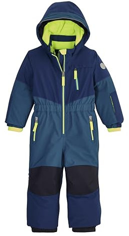 first instinct by killtec Kinder Skioverall/Schneeanzug mit Kapuze FISW 36 MNS ONPC, ocean, 110, 42257-000