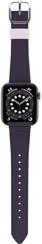 OtterBox Symmetry Cactus Leather Watch Band for Apple Watch 46mm/45mm/44mm, Replacement Durable Soft Touch Strap for Apple Watch, Purple