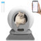 Selbstreinigende Katzentoilette Elektrisch Cat Litter Box Self Cleaning Automatisches Katzenklo XXL mit APP Elektrisches Katzenklo Geschlossen für Große Katzen (Type B)