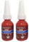 2 Colle D'étanchéité Pour Vis Métalliques, Frein Filet Bleu Résistance Moyenne, Colle D'étanchéité Colle Métallique, Fixation De Vis Et Mastics De Filetage, Frein-Filet, Joint De Frein Fileté