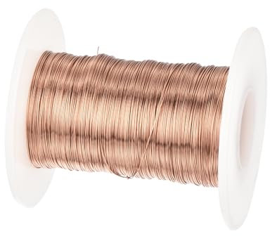 sourcing map 0.32mm Magnet Wire 427ft(130m) Enameled Copper Wire Enameled Magnet Winding Wire 100g 155C for Transformers Inductors