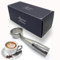 Acciaio Divino - Divine Steel 100% Solid Stainless-Steel Handle & Body + 18g Basket | Heavy Duty Espresso Portafilter (58mm for Sage/Breville Dual Boiler)