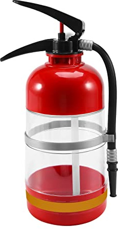 Cpolebev 2L Extintor De Incendios Dispensador De Bebidas De Vino Cerveza Dispensador De Agua Cervezas Barriles Bar Bebidas Licor Dispensador De Bebidas