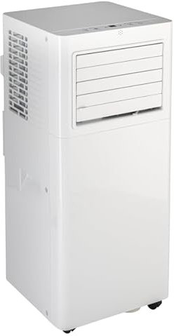 Kit completo Aire Acondicionado Portátil EQUATION Cool 7K R290, 1720 frigorias,2.0 kW, deshumidificador y ventilador, mando, temporizador, tubo aire, set para ventana. (Sin instalación)