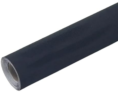 Headliner Fabric,Van Carpet Lining Black Color Self Adhesive Sticky Upholstery Fabrics For Car Headlining Interior Decor(3m x 1.45m)