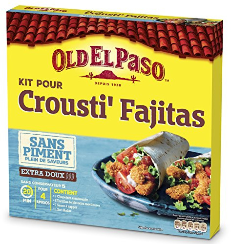 Old El Paso - Kit para crousti fajita sin chile 521 g