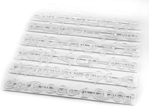 Fondant Buchstaben Ausstecher Set, gross