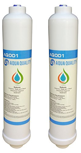 Aqua Quality Inline Fridge Water Filters Compatible with Samsung GE Daewoo LG Beko Bosch Hotpoint, Enjoy Great Tasting Water at A Fraction of The Price of Originals