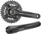 Shimano Unisex – Erwachsene Altus Kettenradgarnitur, Schwarz, Einheitsgröße
