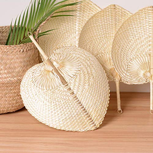 eventail tissé Ventilateur Fait Feuille Palmier Ventilateur Feuille Palmier Naturel Style Chinois pour l'été