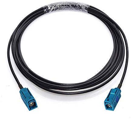 BINGFU Fakra Z Buchse auf Buchse Auto Antennen 3m Verlängerungskabel für Auto Stereo Android Head Unit GPS Navigation FM AM Radio Sirius XM Satellitenradio 4G LTE Telematik Bluetooth Modul