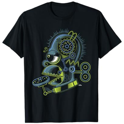 El Robot Homer Simpson de los Simpson Camiseta