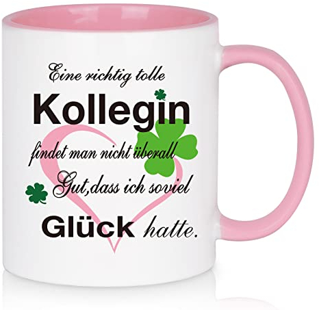 Kaffee Tasse Abschiedsgeschenk für Kollegin - ein richtige tolle Kollegin findet man nicht überall - Kaffeetasse zum Abschied beste Kollegin Geschenk für die beste Lieblingskollegin zum Abschied