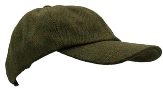 WALKER AND HAWKES Kinder Unisex-Baseballkappe aus Tweed - Country-Stil - Einheitsgröße