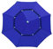Generico ombrellone nerone ombrellone mare spiaggia 240cm (blu)