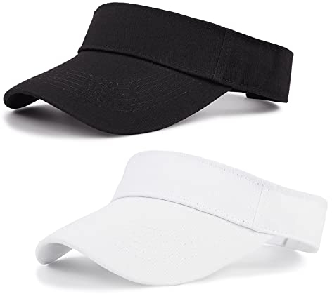 Century Star Cap Damen Basecap Damen Sommer Kappe Damen Schirmmütze Damen Cap Kopfbedeckung Damen Golf Cap Visor Cap Golf Cap Herren Sonnenvisier Sonnenschutz Kopf Damen Tennis Cap Schwarz und weiß