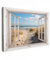 MuchoWow© Bilder 90x60 cm Wohnzimmer Deko Modern Wandbild Foto auf Leinwand Bild Schlafzimmer Room Decor Geschenke Fensterblick - Meer - Küste - Natur - Strand - Wattenmeer