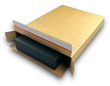 200 x Versandkarton klein Versandbox A5 Paketbox Versandschachtel klein - 240x165x46mm aus Wellpappe Faltschachtel Pakete für Versand, Päckchen S, Karton Versand, Maxibriefkarton A5, Faltkarton