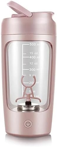 zzqclp Bouteille de Shaker électrique pour protéines, Tasse de mélangeur Portable étanche, Tasses de Shaker électriques Rechargeables par USB, Tasse de mélangeur Automatique de Boissons protéinées