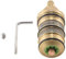 Steowsey Duschthermostat, Kartusche, Schwarz, Metall, 6 cm, 15 mm, Thermostatische Duscharmatur