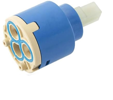 GIONAR Kartusche Wasserhahn 35 mm, Ersatz Kartusche für Einhebelmischer, Wasserhahn Ventil für Waschbecken, Dusche und Küche, Keramikkartusche für Mixer und Armaturen, Hochwertige Ersatzteile