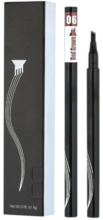 # Eyebrow Microblading Pen Microblading Eyebrow Pen Pencil 4 Fork Tip Eyebrow Pencil Microblading Eyebrow Pencil For Natural Makeup (F, One Size)