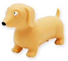 Winkee - Stressball Dackel Henry I Stressball Erwachsene I Handspielzeug I Squishy Toy