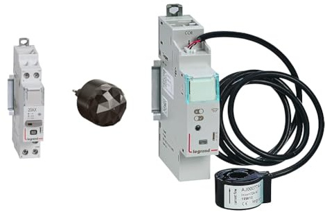 LEGRAND - Pack de démarrage chauffe-eau connecté Drivia with Netatmo avec Délesteur connecté Drivia with Netatmo avec 1 tore 80A - BTC