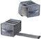 CROWNSHOP 2PCS Plate Cup Storage Box, Camping Dinnerware Organizer & Caravan Plate Holder - Portable Felt/Oxford Fabric Plate and Cup Storage for Motorhome, Cupboard, Kitchen Cookware Protection