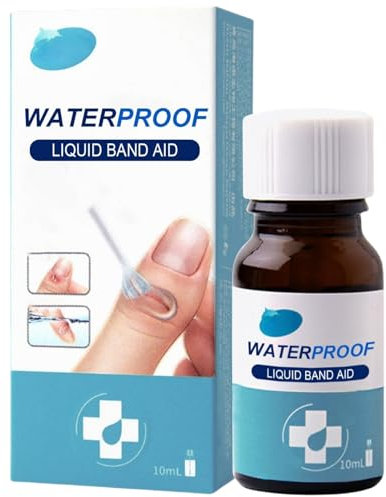 New Skin Liquid Plaster,Skin Liquid Waterproof Plasters,Plasters for Wounds Waterproof Transparent Breathable,Waterproof Skin Glue for Cuts & Scrapes,Body Oil Gel,Wound Liquid Gel for Men and Women