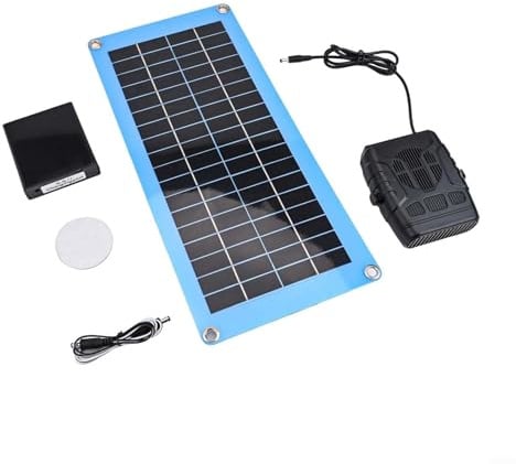 20W Monokristallines Solarpanel Heizgerät mit Dual-USB-Ausgang, Tragbare Solarbatterie und Heizlösung für Haustierhaus, Auto oder Camping, Wetterfestes PET(30W)