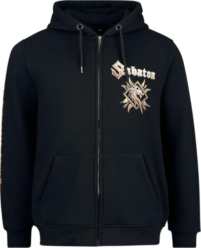 Sabaton Elephant Männer Kapuzenjacke schwarz Band-Merch, Bands