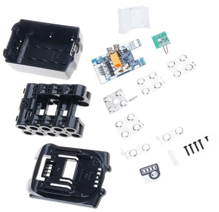 18650 Cassa di Batteria per BL1830 18V Batteria con Circuito PCB Indicatori LED Strumento di Alimentazione Set di Sostituzione