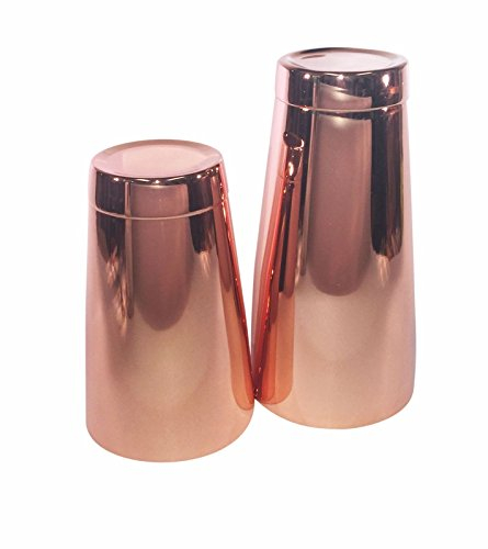 Copper Pro Boston Shaker à cocktail en étain et cuivre 510 g