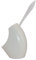 SimplyBest WC-Garnitur, WC-Bürste mit Köcher, Randbürste Sanitärbürste in Farbe Weiß - ca. 38 cm Höhe - Elegant, zeitlos und Frisch, EIN Muss für Jede Toilette!