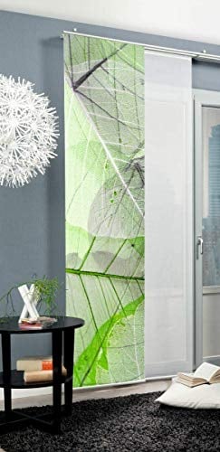 Home fashion BLATTARI, Polyester, grün, 245x60 cm