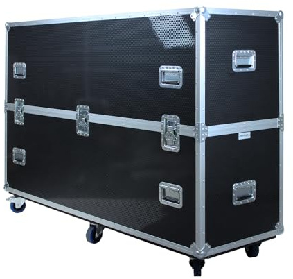 KIMEX - Flight case per 2 monitor 40''-55'' - 103-4055