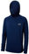 Bassdash UPF 50+ Men’s Long Sleeve Fishing Shirt with Mask UV Neck Gaiter Hoodie Dark Blue