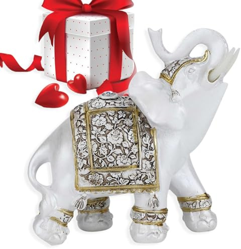 Reichtum Elefant Statue, Feng Shui Elefanten Figuren, Hauptdekor Feng Shui Verzierung, Glückselefant Elefant Statue Glück Feng Shui Statue, Home Desktop Dekoration Geschenk