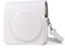 Rieibi Square SQ1 Tasche, Schutzhülle für Fujifilm Instax Square SQ1 Sofortbildkamera, kompakte Abdeckung mit verstellbarem Schultergurt, weiß, Kameratasche