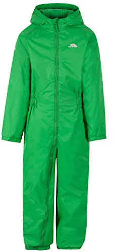 Trespass Dripdrop Fleece Lined Insulated All-in-one suit (6-12 Months, Scallion Green)