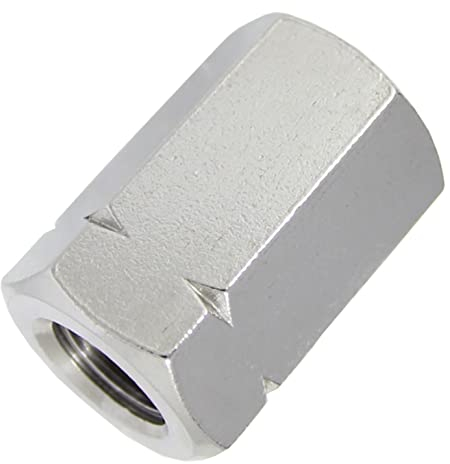 1 Stück Distanzmuffen sechskant A2 M10x20 mm aus Edelstahl V2A - Mutter Langmuttern Rundmuttern Gewindehülsen Verlängerungsmuttern Verbindungsmuttern I DIOS24®